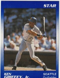 Ken Griffey Jr. 1990 The Star Co Blue Promo Seattle Mariners HOF - Picture 1 of 2