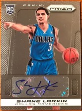 2013-14 Panini Prizm Autographs Shane Larkin #27 Dallas Mavericks