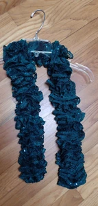 Handmade Teal Scarf/Stole - Picture 1 of 5