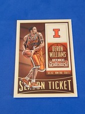 2015 Deron Williams Panini Contenders Draft Picks #26 Season Ticket