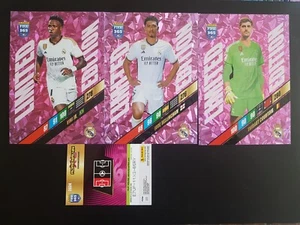 Panini FIFA 365 2024 LIMITED EDITION XXL REAL MADRID VINI BELLINGHAM COURTOIS - Zdjęcie 1 z 1