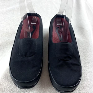Merrell Spire Womens Black Fabric Slip-on Slides Comfort Mules Shoes Size 7.5 - Picture 1 of 8