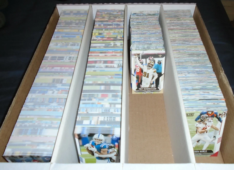 2021 Score complete your set lot cards 1-300 including stars - Image 1 of 1
