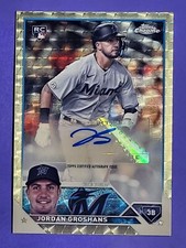 2023 Topps Chrome Update | *SUPERFRACTOR* RARE AUTO RC | JORDAN GROSHANS (#1/1)