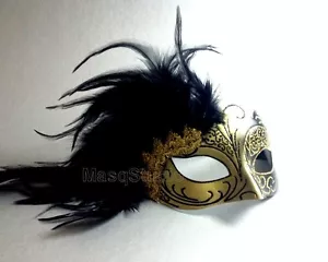 Máscara de Pluma Disfraz Sorpresa Cumpleaños Soltero Fiesta de Graduación - Imagen 1 de 5