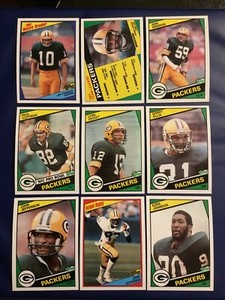 1984 Topps GREEN BAY PACKERS Complete Team Set 14 LOFTON, DICKEY