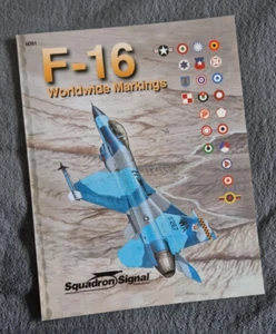 Signal Squadron 6091 F-16 Worldwide Markings Aviation Book in Foreign Service - Picture 1 of 10