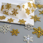  6 Pcs Snowflake Embroidered Patch Applique Patches Sewing Clothing