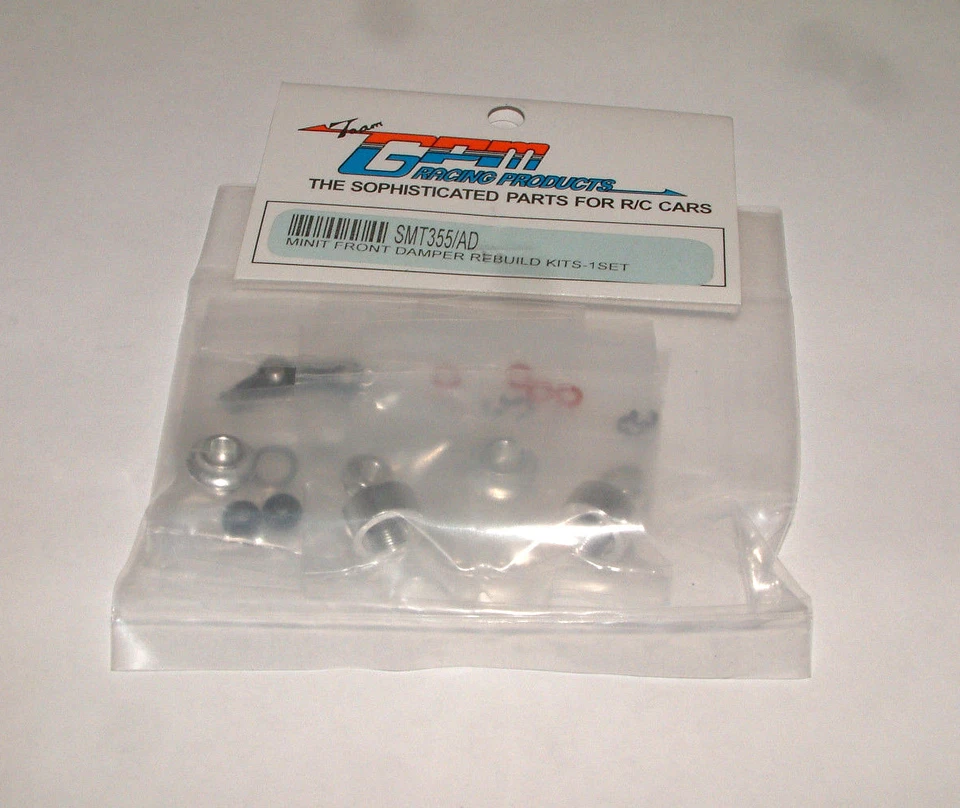 MINI-T 1.0 GPM FRONT SILVER ALUMINUM SHOCK REBUILD KIT SMT355/AD - Image 1 of 1