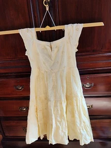 john lewis floral broderie tiered dress - Picture 1 of 4