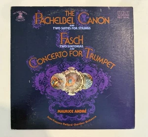 The Pachelbel Canon Fasch Two Sinfonias And Concerto For Trumpet On RCA - Imagen 1 de 4