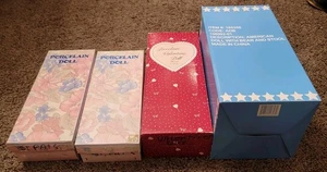 Neue Porzellan Puppe Puppe Neu im Paket Menge 4 Feiertage  - Bild 1 von 5