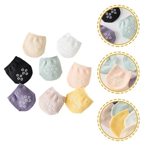 8 Pairs Women's Semi-drag Stockings Toes Socks Miss Liner - Imagen 1 de 12