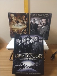 DEADWOOD Complete TV Series DVD Box Sets First, Second, Third Seasons 1, 2, 3 - Picture 1 of 11
