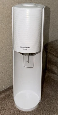 SodaStream Terra White Soda Stream Machine Only! *Tested & Free-Ship* - Image 1 of 4
