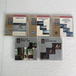 Minolta Smart Card Lot Flash Bracketing, Multi Spot Mem, Intervalmeter, Paning - Picture 1 of 7