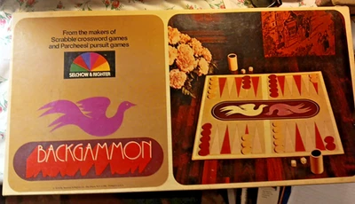 Selchow & Righter Backgammon 1970"s Vintage - Image 1 of 4