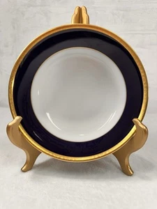 Vintage MSM Noritake Legacy Valhalla Round Serving Bowl Cobalt Blue & Gold 9” - Picture 1 of 10