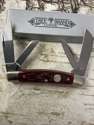 Boker дерево совершенно красный медиатор кости 5464 конгресс новый в коробке карманный нож  - Изображение 1 из 4