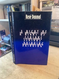 Rene Daumel: A Night of Serious Drinking 1979 Very Good Surrealism Fiction HB - Imagen 1 de 1