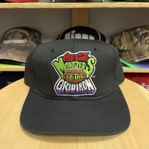 Gorra de fútbol americano de colección años 90 Starter Coca-Cola Monsters of the Gridiron - Snapback - Imagen 1 de 6