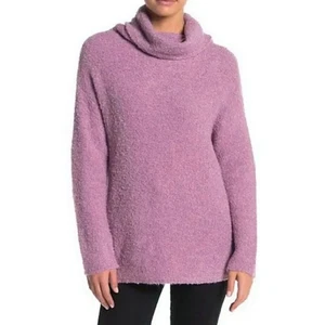 CATHERINE Malandrino Lavender Cozy Knit Turtleneck Sweater Womens Small - Picture 1 of 4