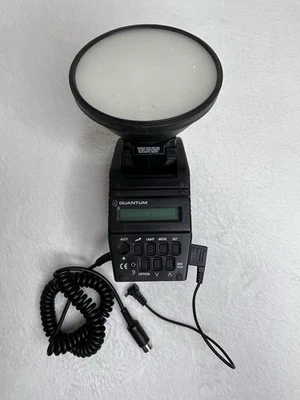 Flash automático elétrico Quantum QFlash modelo T2 **NÃO TESTADO** - Imagem 1 de 4