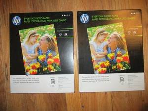 Las mejores ofertas en Papel fotográfico brillante HP Impresora | eBay