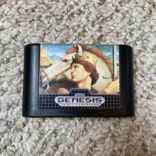 Sword of Vermilion Sega Genesis AUTHENTIC RPG Saves Work Cart Only