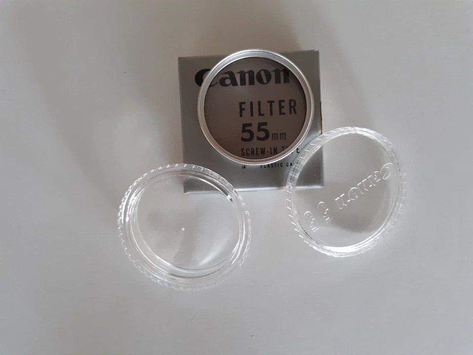 Hoya lens 55mm skylight 1A filter with case and box - Image 1 of 1
