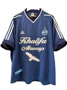 Camiseta de fútbol Fernandão #9 Olympique de Marseille Adidas XL Camiseta 2001 - Imagen 1 de 8
