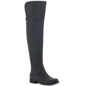 Sun + Stone Womens Allicce Zipper Round Toe Over-The-Knee Boots Shoes BHFO 4728