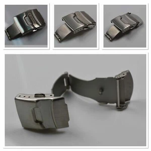 Original Bonetto Cinturini Uhrenarmband Sicherheitsfaltschließe mit Logo - Bild 1 von 6