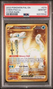 Pokemon PSA 10 Gem Mint | Chien-Pao ex 274/193 Paldea Evolved | Free Shipping - Picture 1 of 2