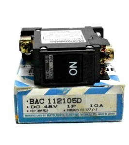 Matsushita BAC 112105D Circuit Protector 1P 10A 48VDC CP-C BAC112105D - Picture 1 of 2