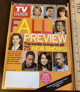 Rare Large Cable Edition TV GUIDE Sept 2005 FALL PREVIEW Double Issue - Picture 1 of 4