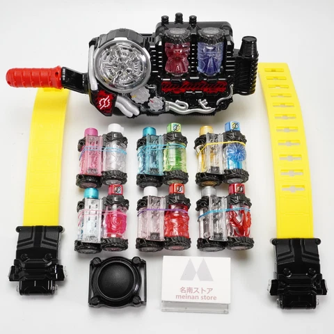 DX Kamen Rider Build Driver Henshin Belt & 7 sets of best-matched Full Bottles Cover