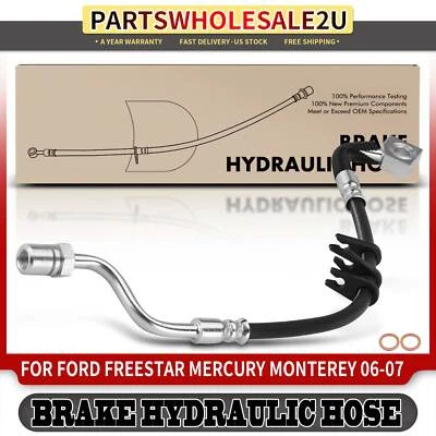 Manguera hidráulica de freno trasero derecho derecho para Ford Freestar Mercury Monterey 2006-2007 Foto 1 de 4