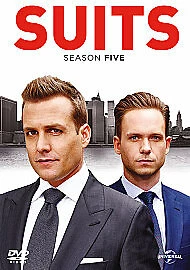 Suits: Season Five DVD (2016) Gabriel Macht cert 12 4 discs Fast and FREE P & P - Image 1 of 1