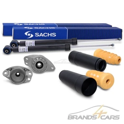 SACHS 2x STOßDÄMPFER +DOMLAGER +SERVICE-KIT HINTEN FÜR SEAT IBIZA VW POLO 9N 6R - Bild 1 von 4