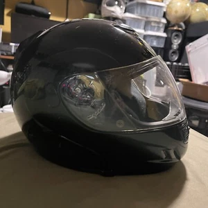 fuel flip up dot medium helmet Black - Picture 1 of 12