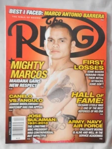 Marcos Maidana April 2014 The RING Boxing Magazine Ex++ - Picture 1 of 1