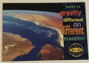 Bill Nye The Science Guy Trading Card  #16 Planets And Moons