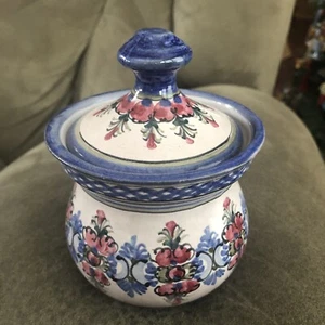 Original Keck Keramik Germany Hand Painted Pottery Pot Vintage 1987 - Picture 1 of 7