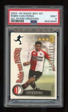 2003 Magic Box International All Stars Robin Van Persie PSA 9 RC Rookie Ajax