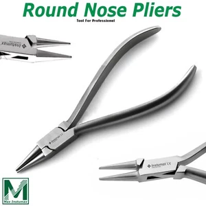 Round / Flat Nose Forming Pliers Jewelry Bending Pliers, Looping Wire - Picture 1 of 3