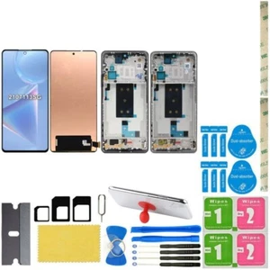 Per Xiaomi 11T Pro Display LCD Touch Screen Digitalizzatore Assemblaggio Ricambio - Foto 1 di 12