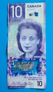 1994-01-28 Birthday Banknote 2018 Canada Banknote $10 Ten Dollar Polymer - Picture 1 of 2