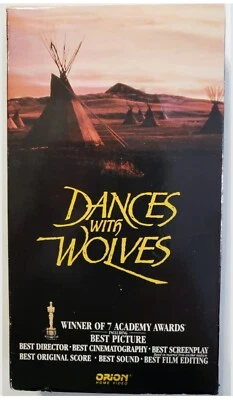 Dances with Wolves (VHS, 1993) Kevin Costner  - Image 1 of 3