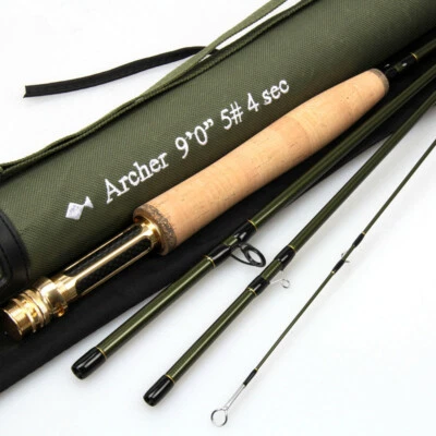 Нахлыстовое удилище 8 футов 4 дюйма/9 футов 3 5 8 Вт быстрое действие 36T из углеродного волокна с нахлыстовой трубкой - Изображение 1 из 4